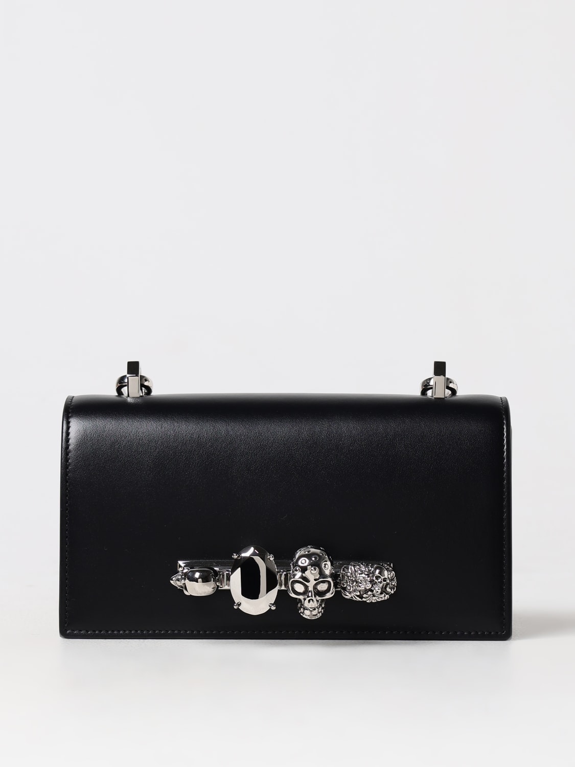 Giglio Borsa The Knuckle Alexander McQueen in pelle