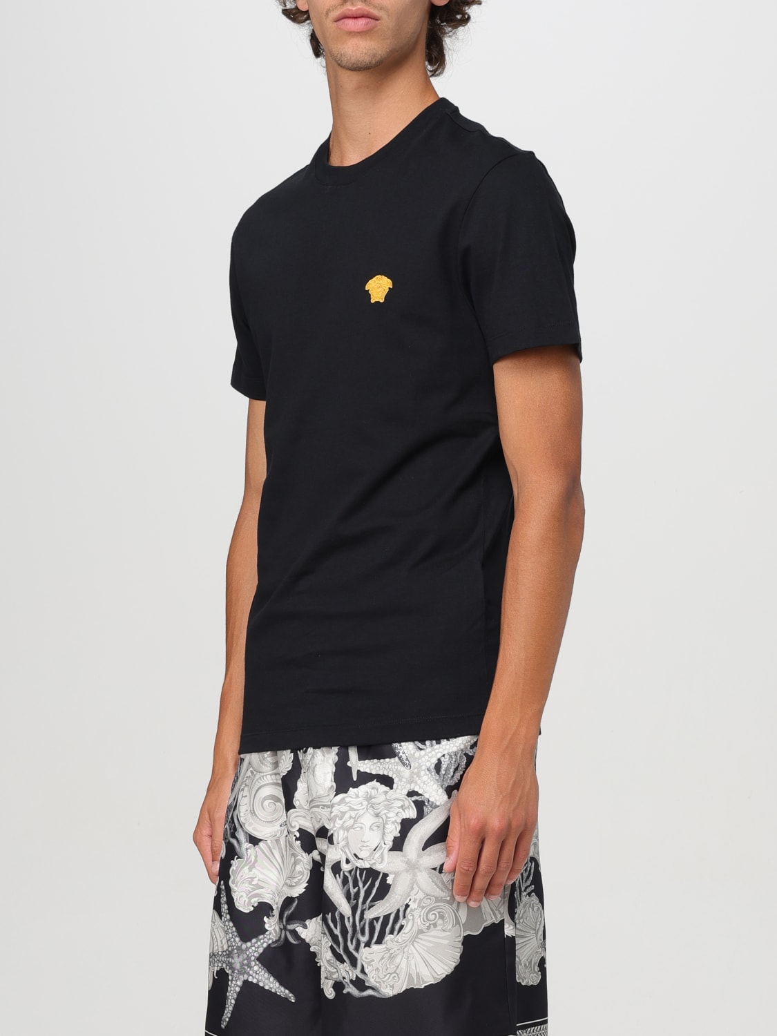 VERSACE T-SHIRT: T-shirt men Versace, Black - Img 3