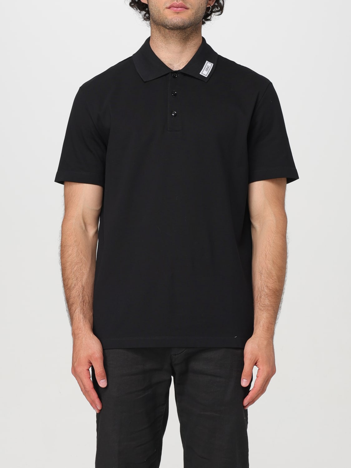 VERSACE POLO SHIRT: Jacket men Versace, Black - Img 1