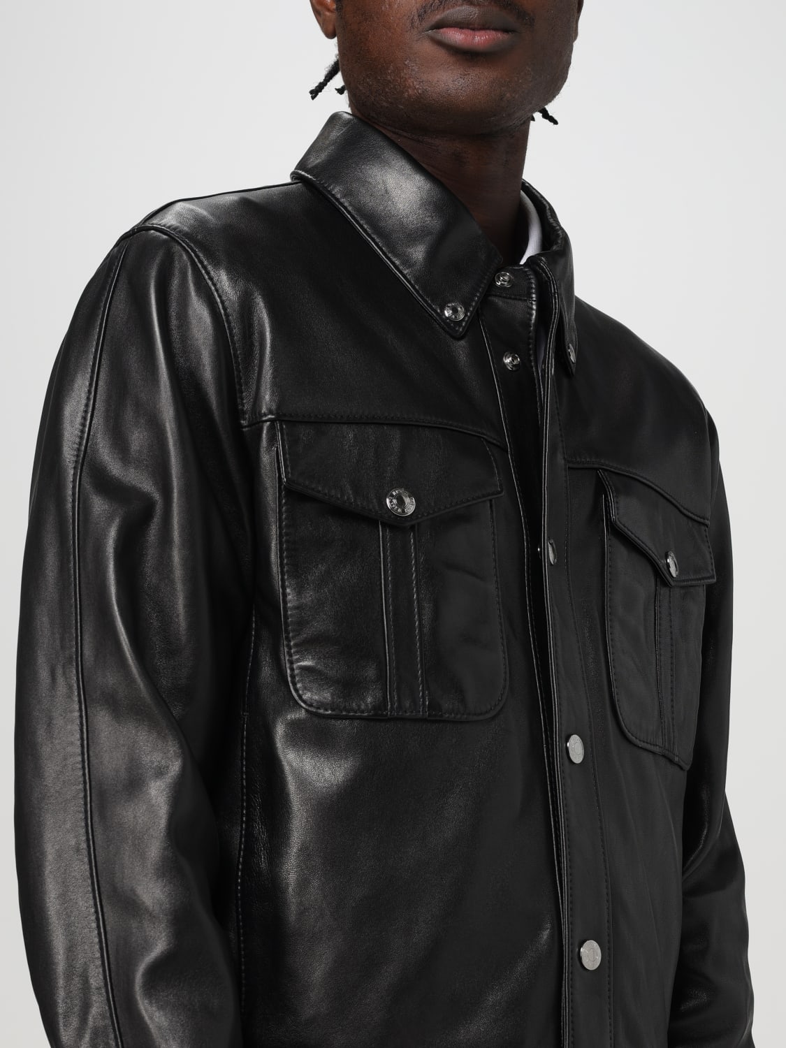 VERSACE JACKET: Jacket men Versace, Black - Img 5