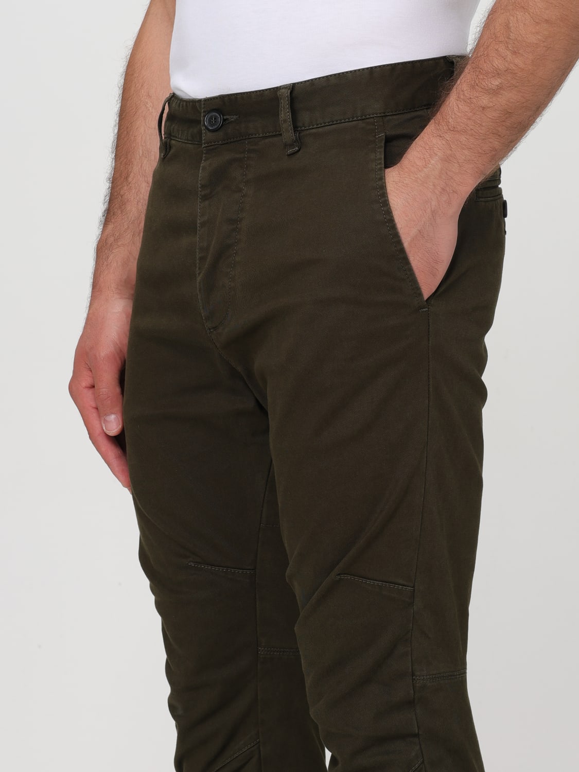 DSQUARED2 PANTS: Pants men Dsquared2, Green - Img 3