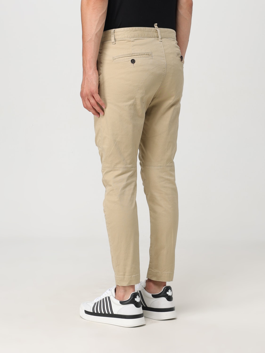 DSQUARED2 PANTS: Pants men Dsquared2, Beige - Img 3