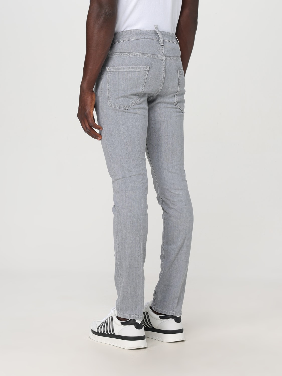 DSQUARED2 JEANS: Pantalón hombre Dsquared2, Gris - Img 2