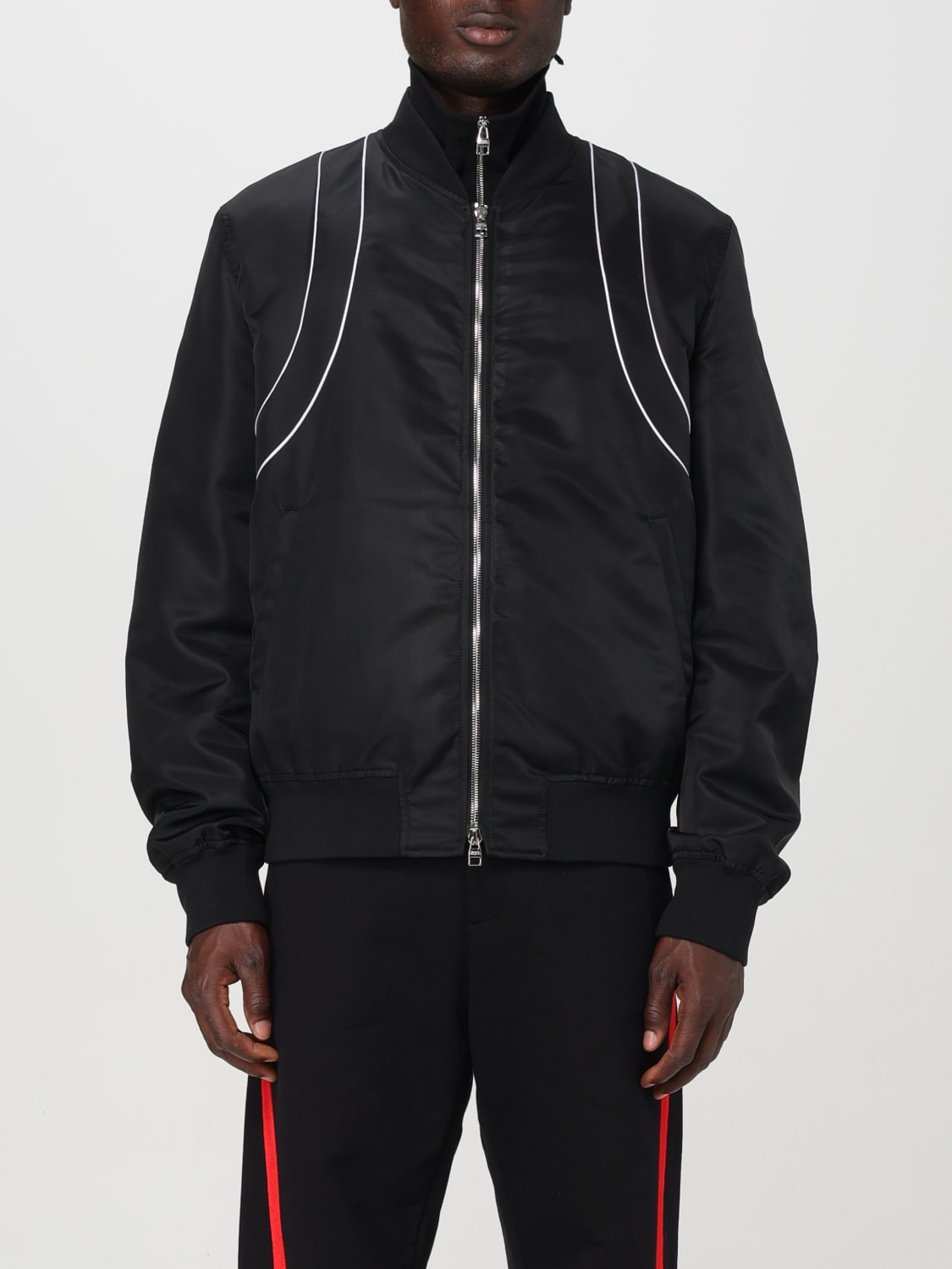 ALEXANDER MCQUEEN JACKET: Jacket men Alexander McQueen, Black - Img 1