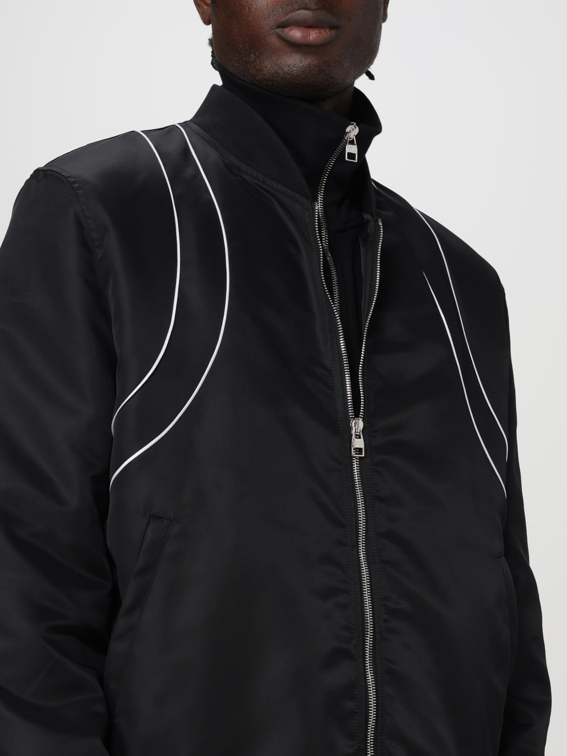 ALEXANDER MCQUEEN Jacket men Black Alexander McQueen jacket 794249QRAAK online at GIGLIO.COM