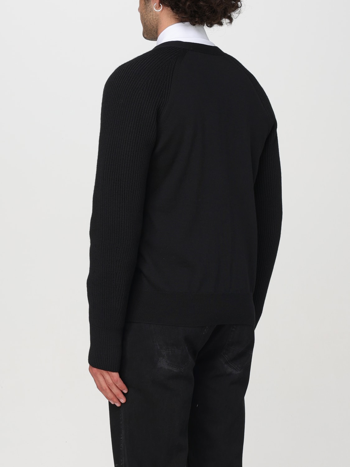 ALEXANDER MCQUEEN CARDIGAN: Sweater men Alexander McQueen, Black - Img 3