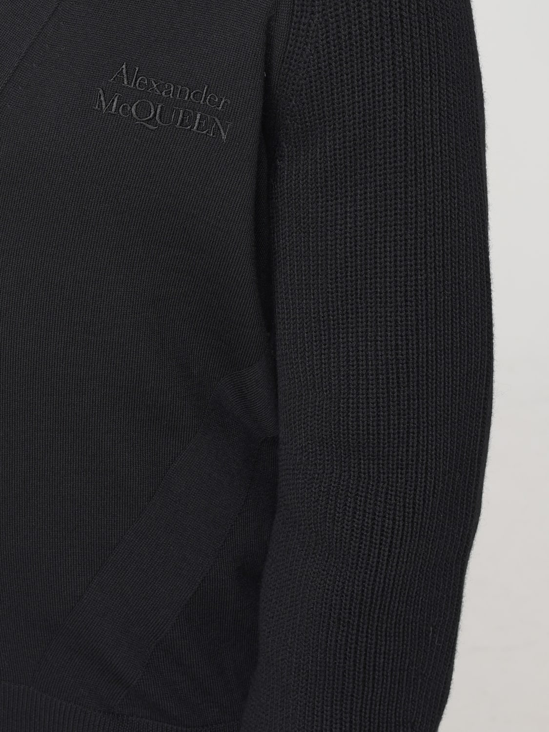 ALEXANDER MCQUEEN CARDIGAN: Sweater men Alexander McQueen, Black - Img 5