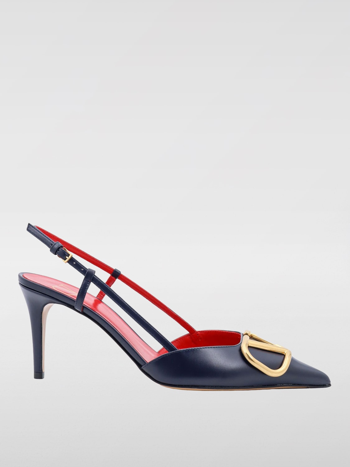 Giglio Slingback VLogo Signature Valentino Garavani in pelle