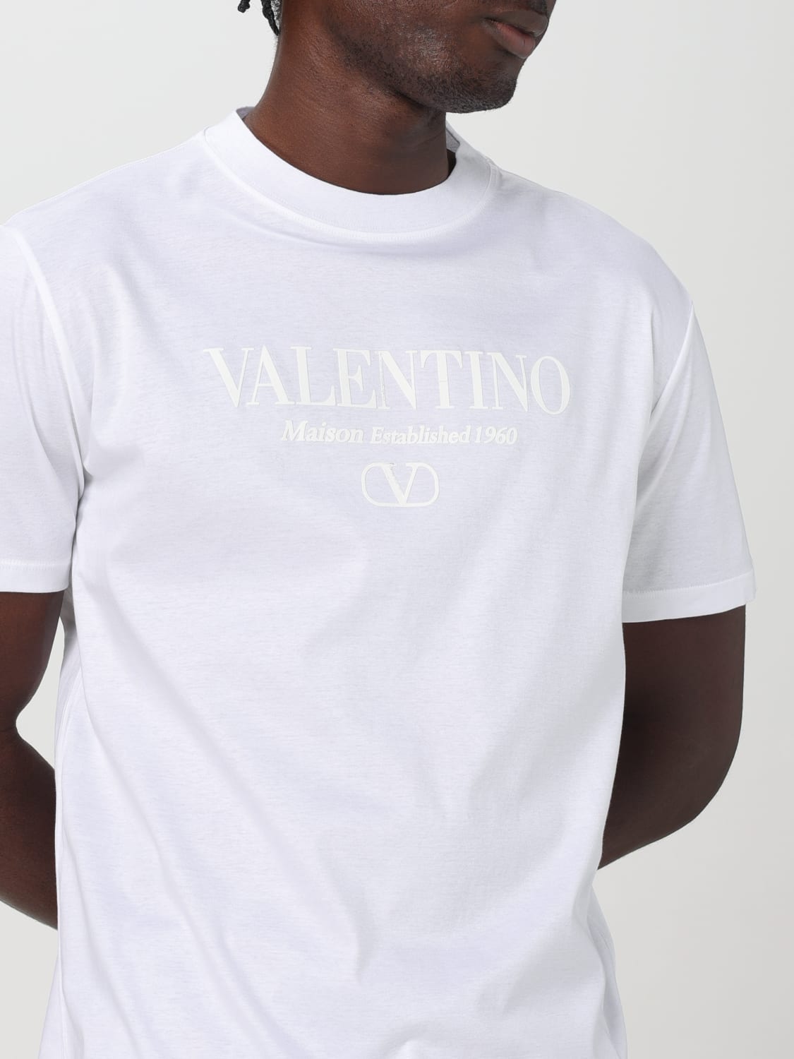 VALENTINO T-SHIRT: T-shirt men Valentino, White - Img 5