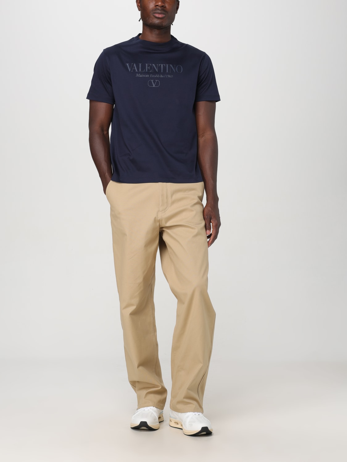 VALENTINO T-SHIRT: T-shirt men Valentino, Blue - Img 2