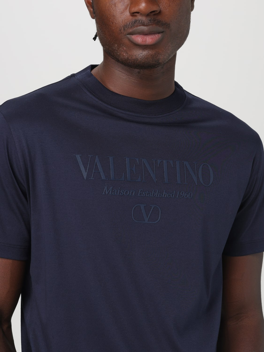 VALENTINO T-SHIRT: T-shirt men Valentino, Blue - Img 5