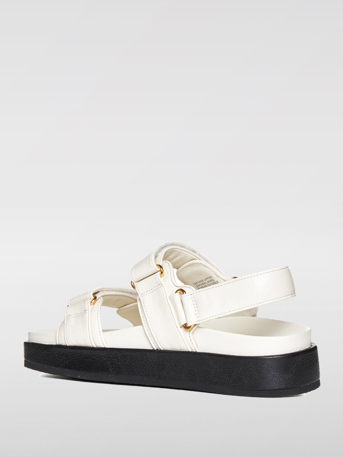 サンダル・ミュール Tory Burch FW25 Sandals (144328 104) TORY BURCH: Shoes woman - Ivory | Tory Burch flat sandals