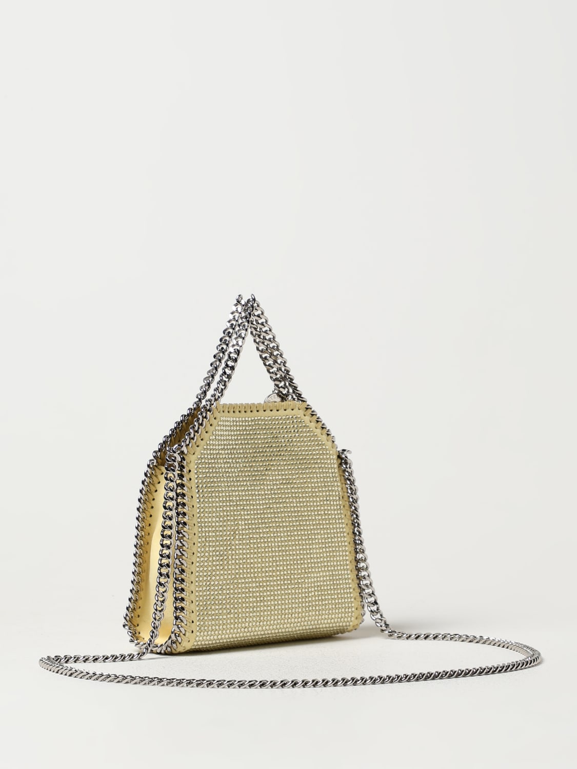 STELLA MCCARTNEY MINI BAG: Crossbody bags woman Stella McCartney, Yellow - Img 3