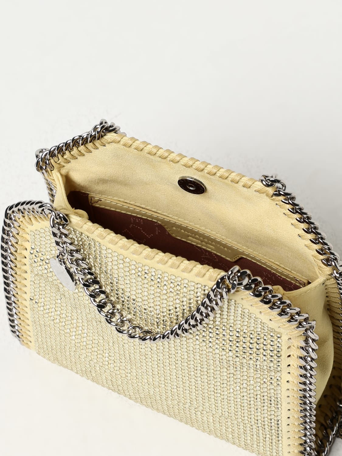 STELLA MCCARTNEY MINI BAG: Crossbody bags woman Stella McCartney, Yellow - Img 5