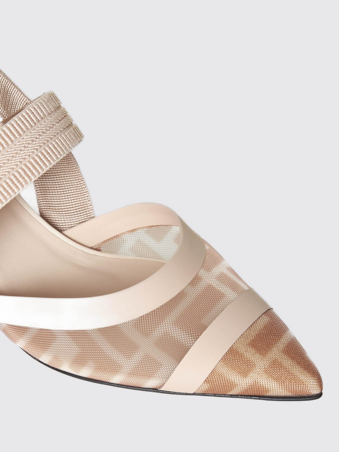 FENDI PUMP: Shoes woman Fendi, Pink - Img 4