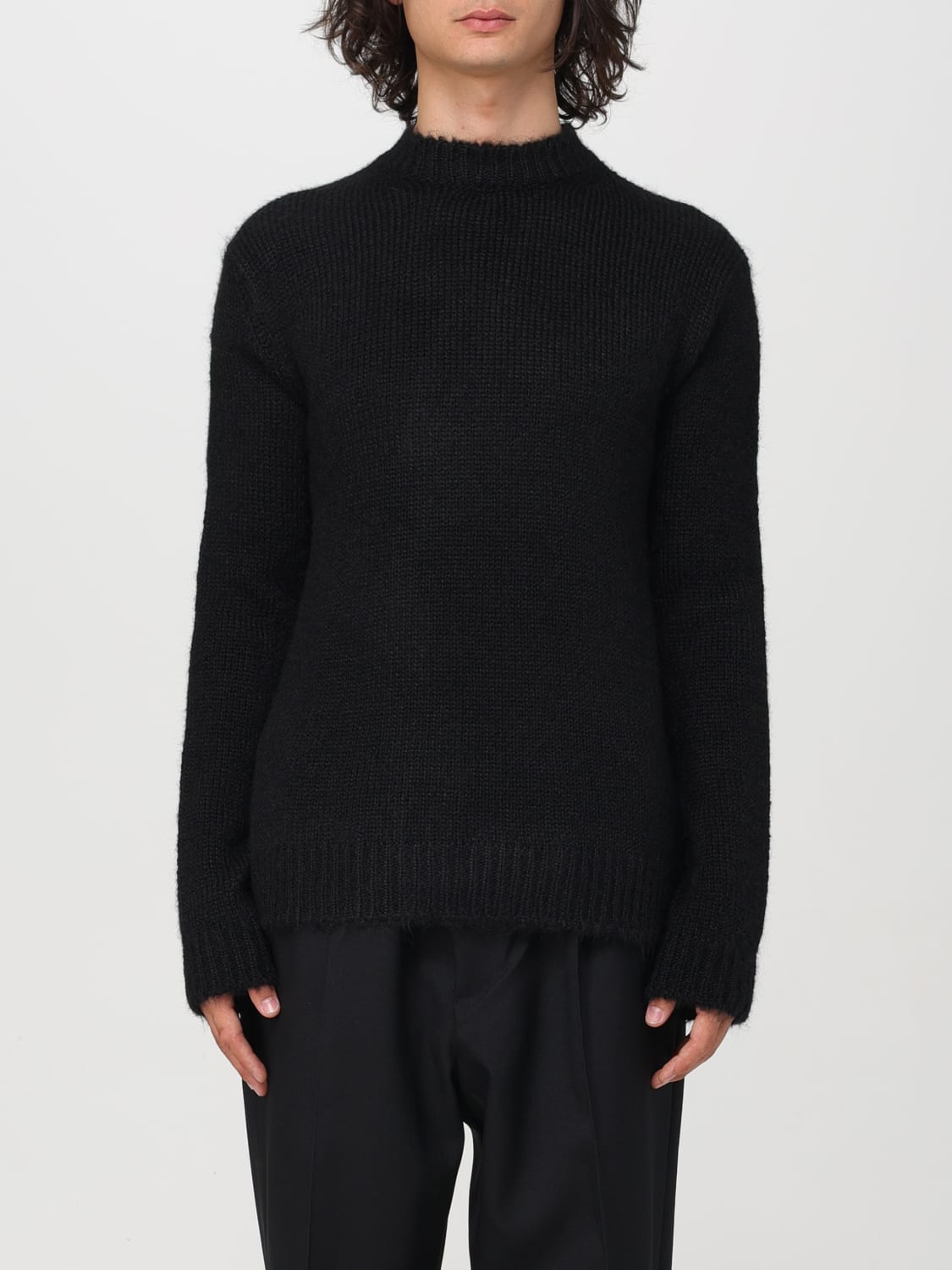 JIL SANDER SWEATER: Sweater men Jil Sander, Black - Img 1