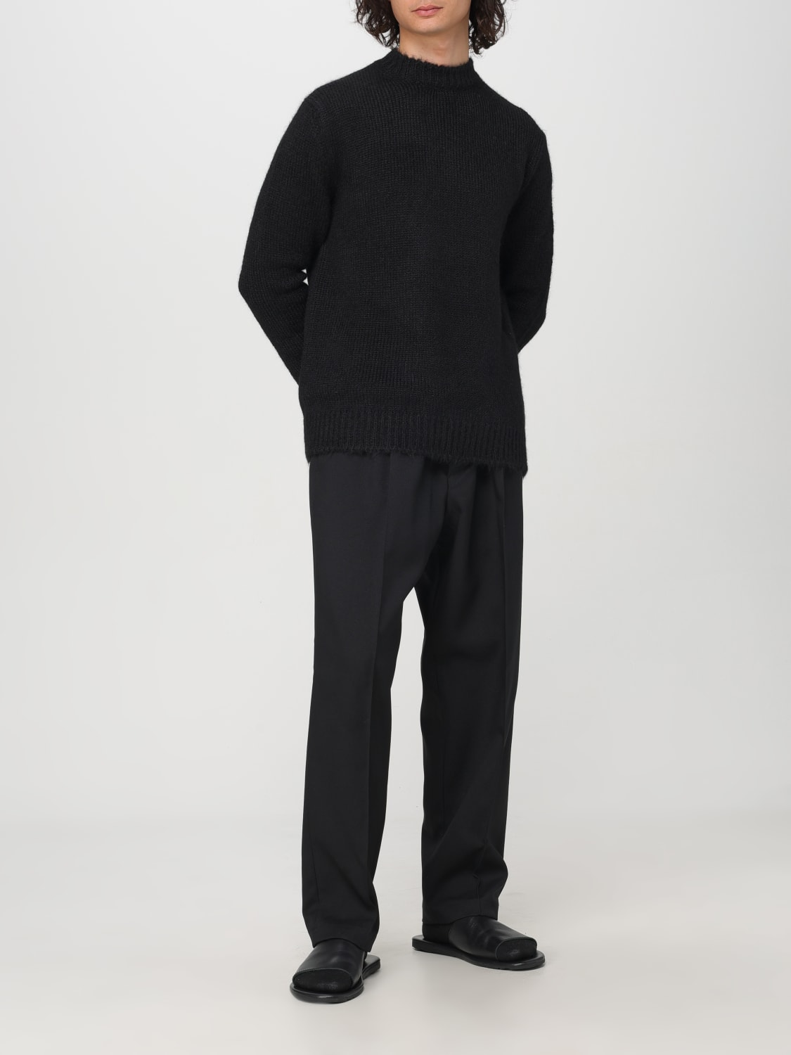 JIL SANDER SWEATER: Sweater men Jil Sander, Black - Img 2