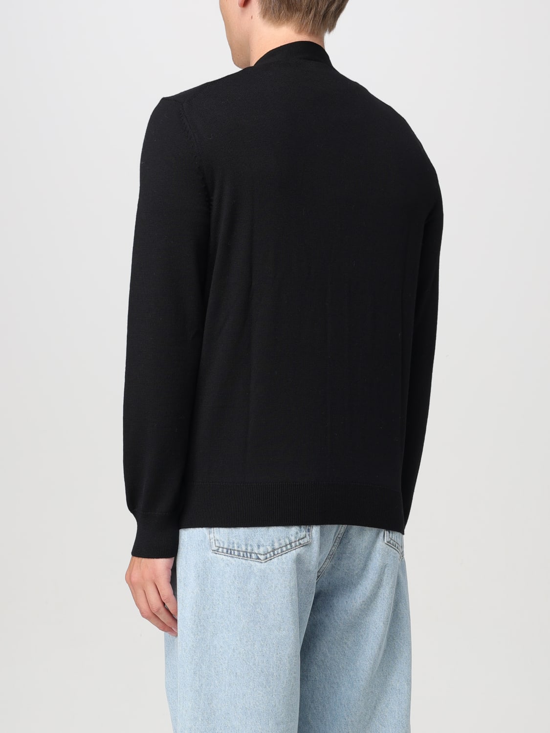 MAISON KITSUNÉ CARDIGAN: Sweater men Maison KitsunÉ, Black - Img 2