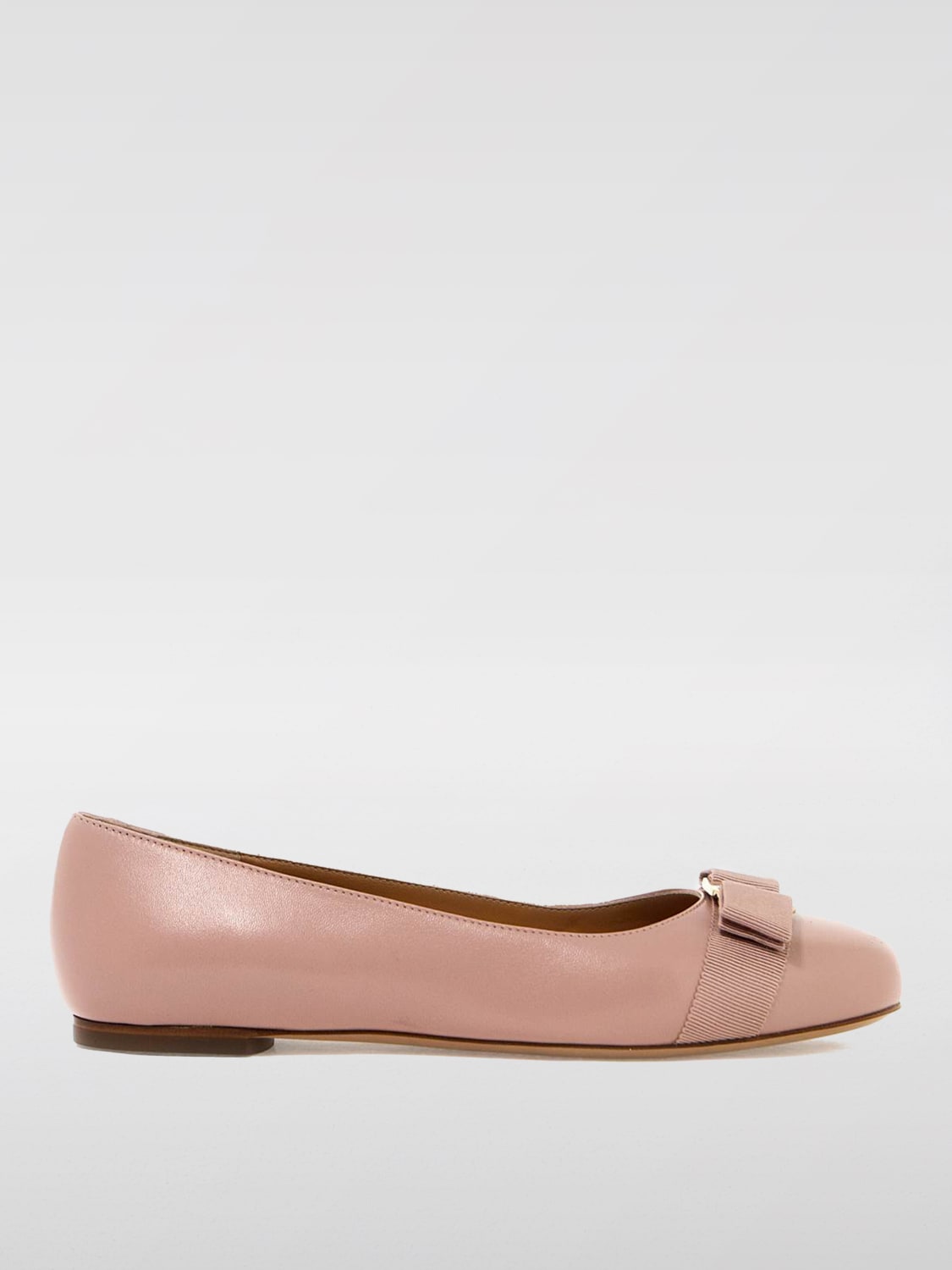 FERRAGAMO BALLET FLATS: Shoes woman Ferragamo, Pink - Img 1