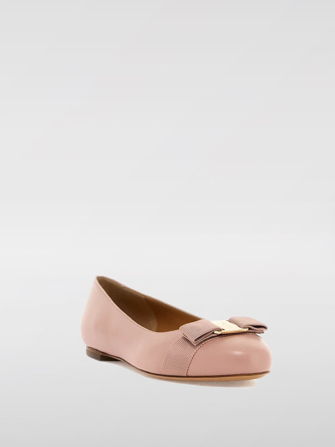 FERRAGAMO BALLET FLATS: Shoes woman Ferragamo, Pink - Img 2