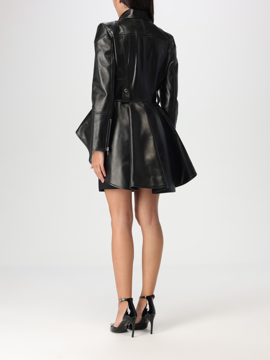 ALEXANDER MCQUEEN CHAQUETA: Chaqueta mujer Alexander McQueen, Negro - Img 3