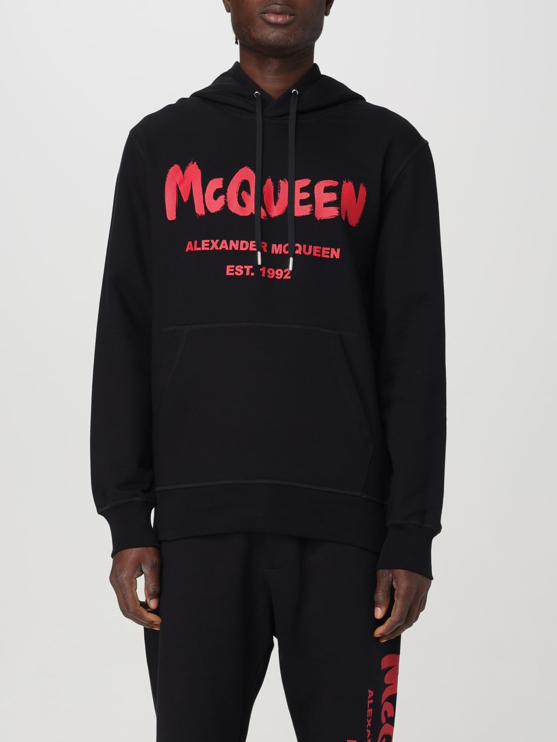 ALEXANDER MCQUEEN SWEATSHIRT: Sweatshirt men Alexander McQueen, Black - Img 1