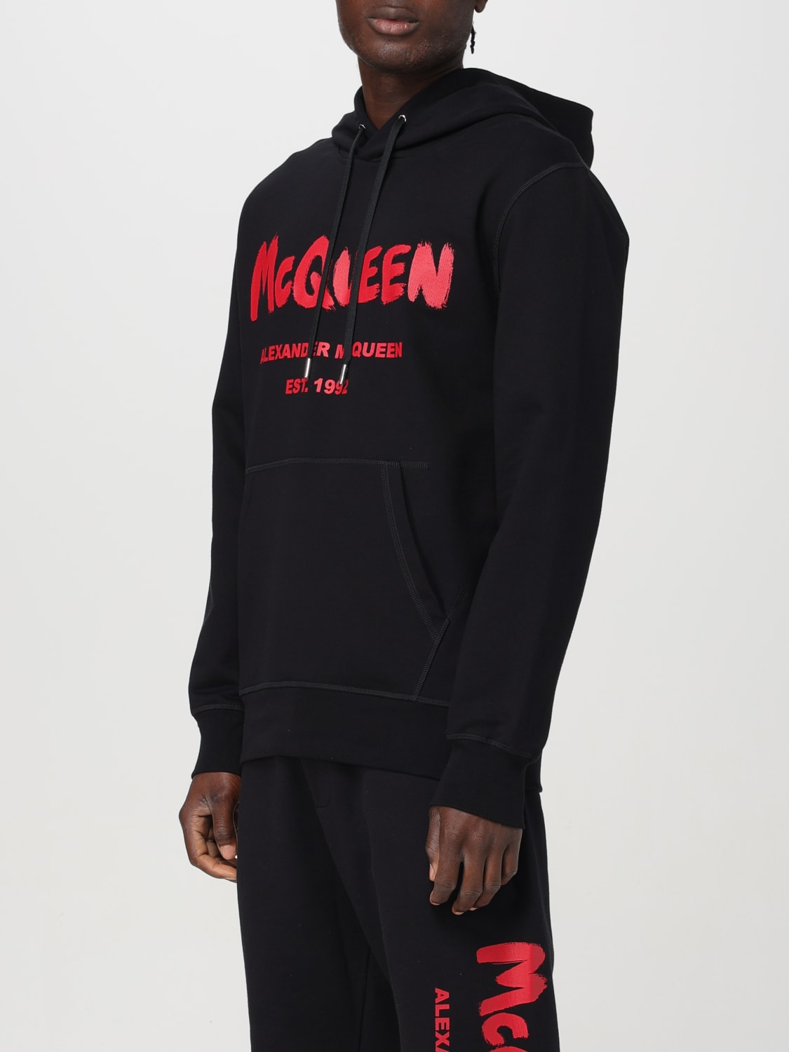 ALEXANDER MCQUEEN SWEATSHIRT: Sweatshirt men Alexander McQueen, Black - Img 4