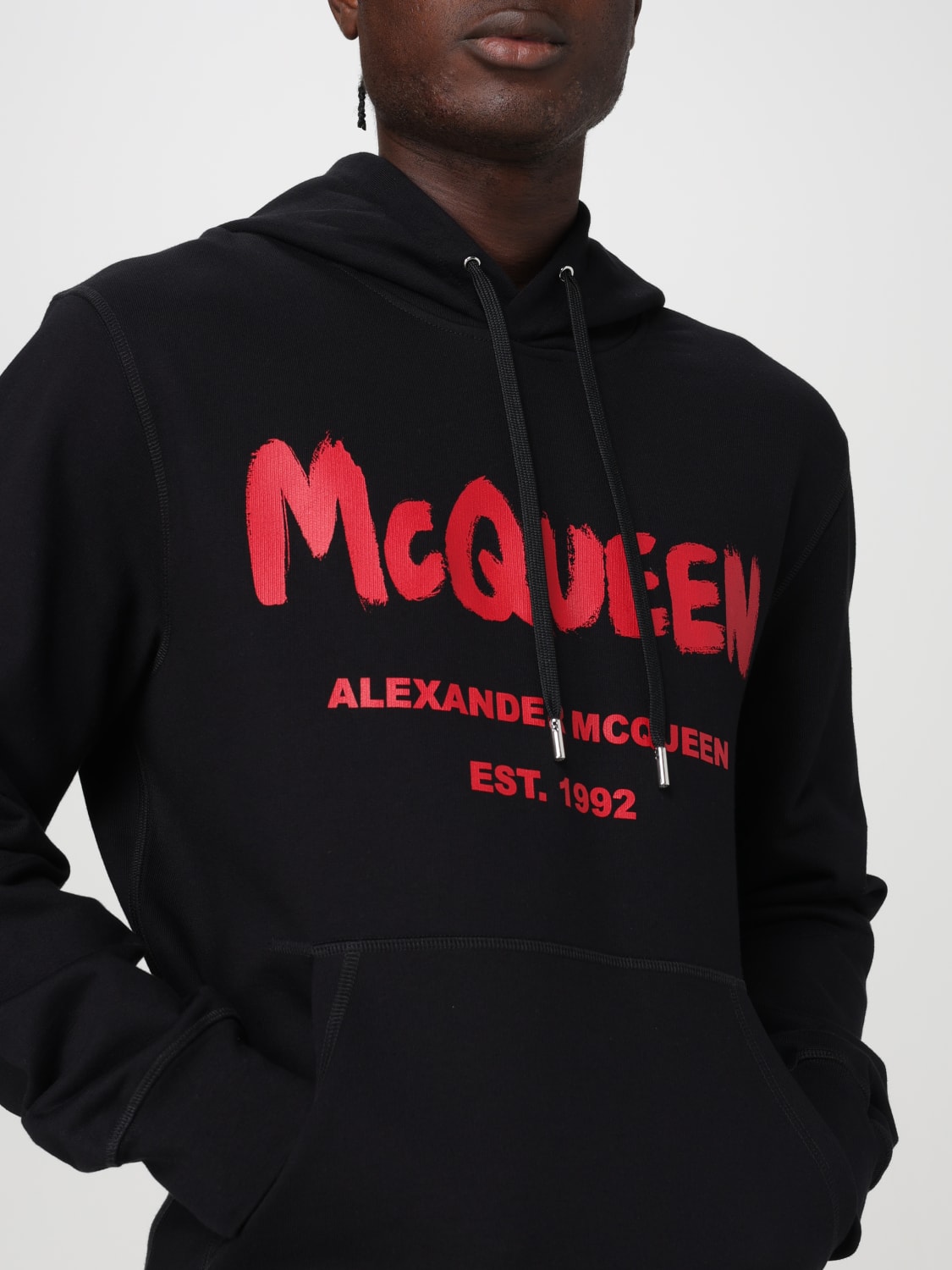 ALEXANDER MCQUEEN SWEATSHIRT: Sweatshirt men Alexander McQueen, Black - Img 5