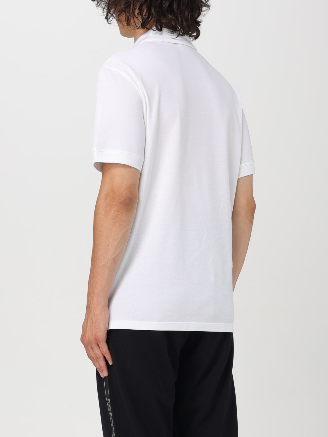 ALEXANDER MCQUEEN POLO: Polo homme Alexander McQueen, Blanc - Img 3