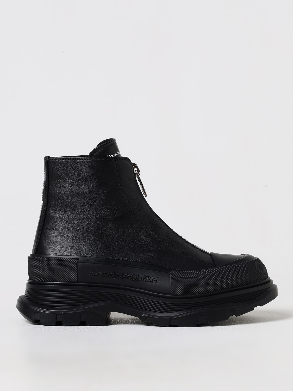 ALEXANDER MCQUEEN BOOTS: Sneakers men Alexander McQueen, Black - Img 1