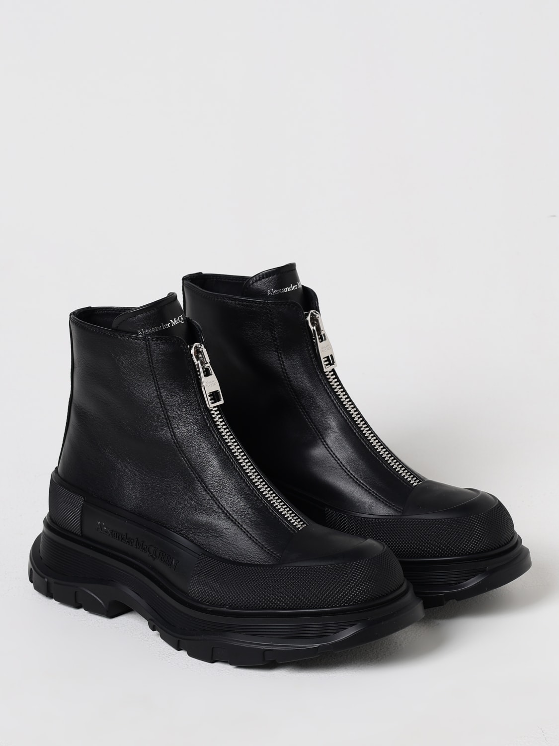 ALEXANDER MCQUEEN BOOTS: Sneakers men Alexander McQueen, Black - Img 2