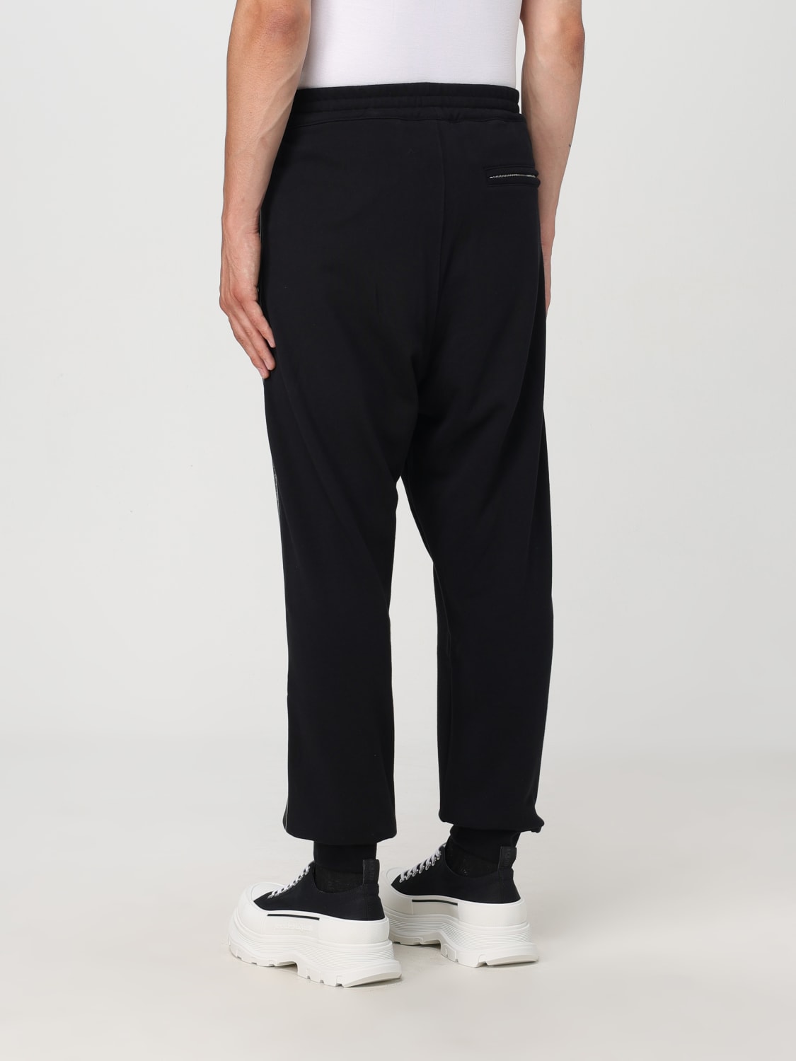 ALEXANDER MCQUEEN PANTS: Pants men Alexander McQueen, Black - Img 3