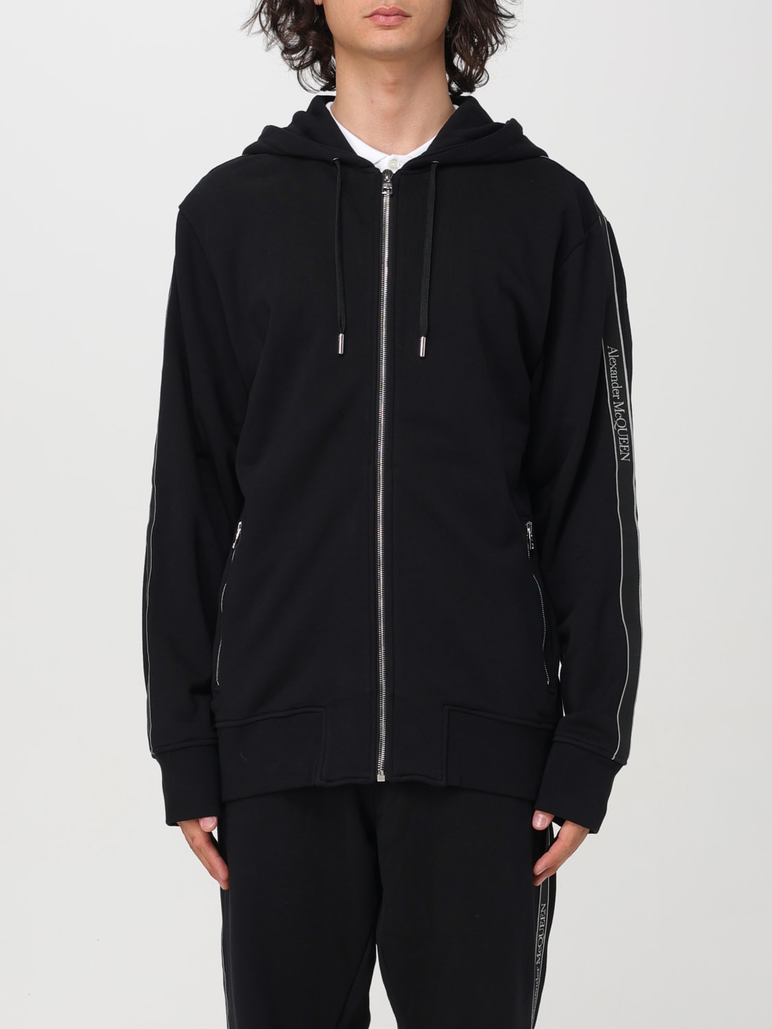 ALEXANDER MCQUEEN SWEATSHIRT: Sweatshirt men Alexander McQueen, Black - Img 1