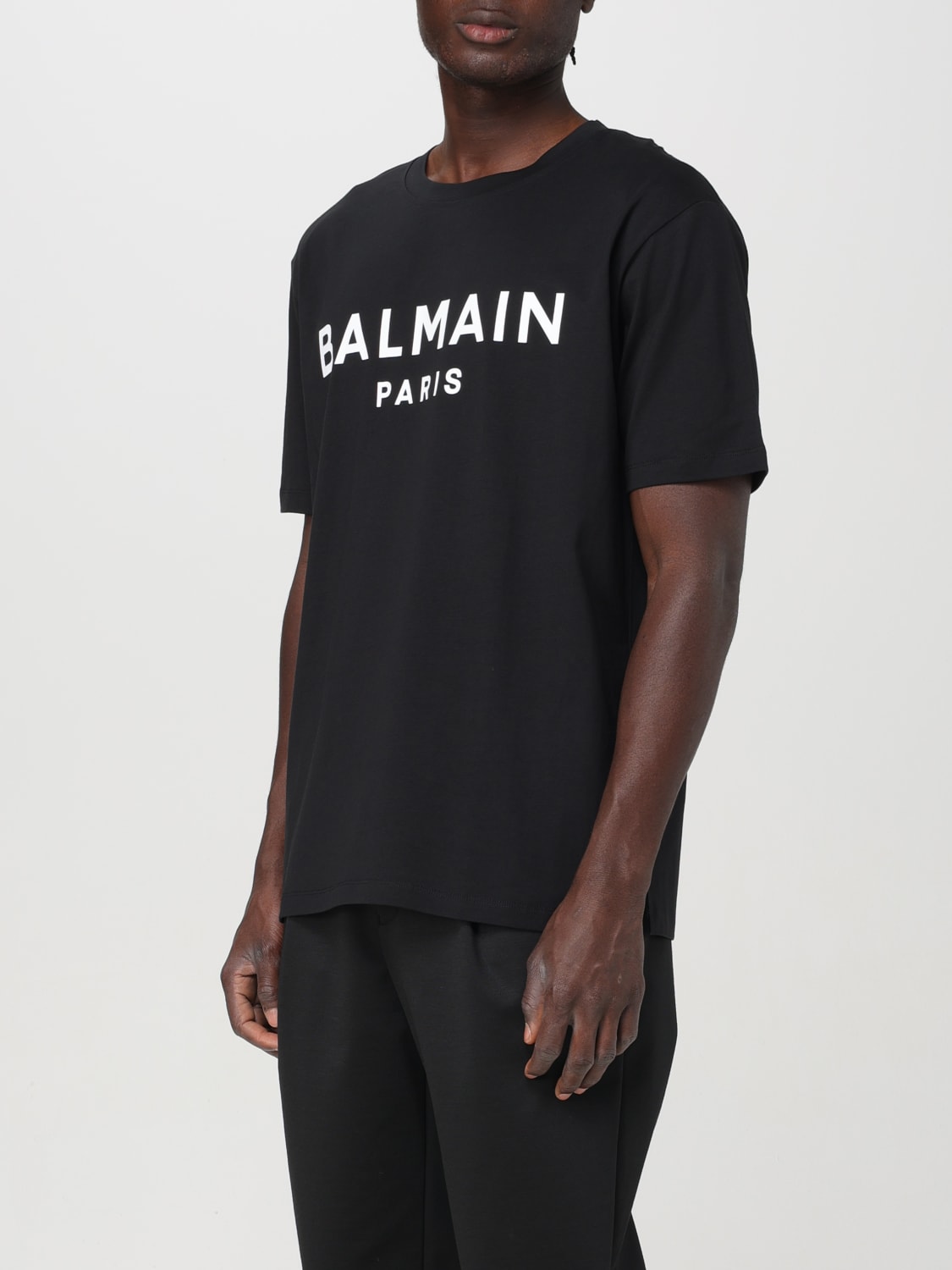 BALMAIN T-SHIRT: T-shirt men Balmain, Black - Img 4