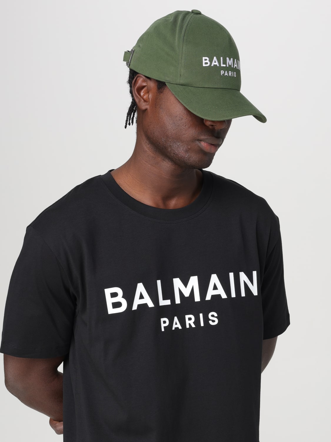 Balmain t shirt man best sale