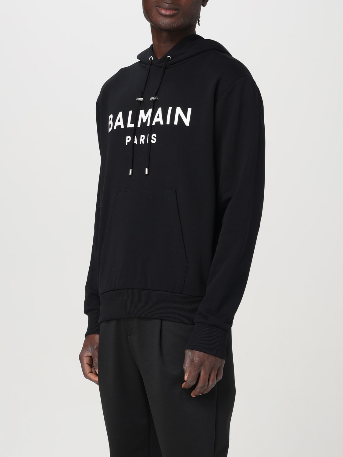 BALMAIN SWEATSHIRT: Sweatshirt men Balmain, Black - Img 4