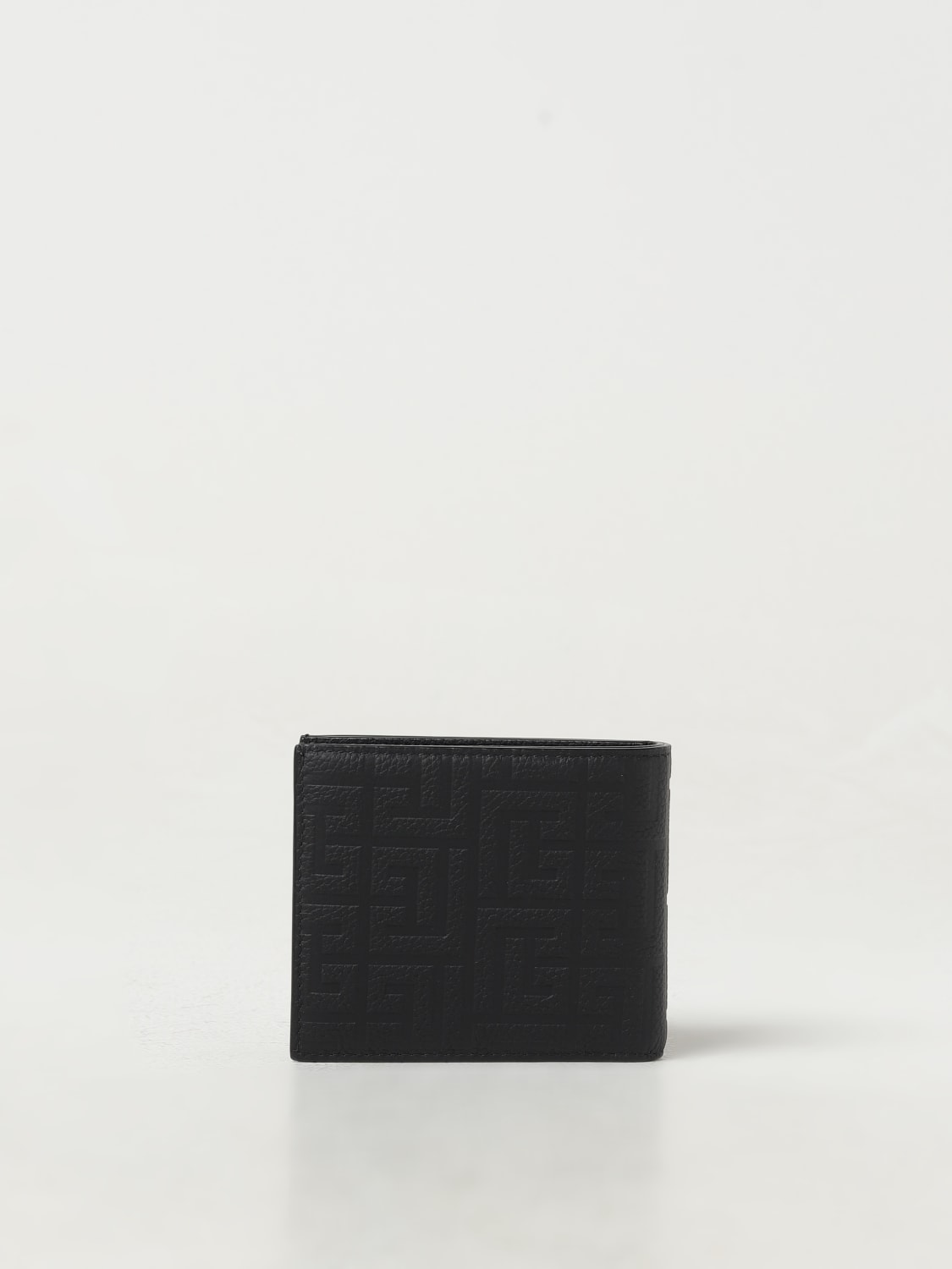 BALMAIN: Wallet men - Black | Balmain wallet DM1NM061LPSE online
