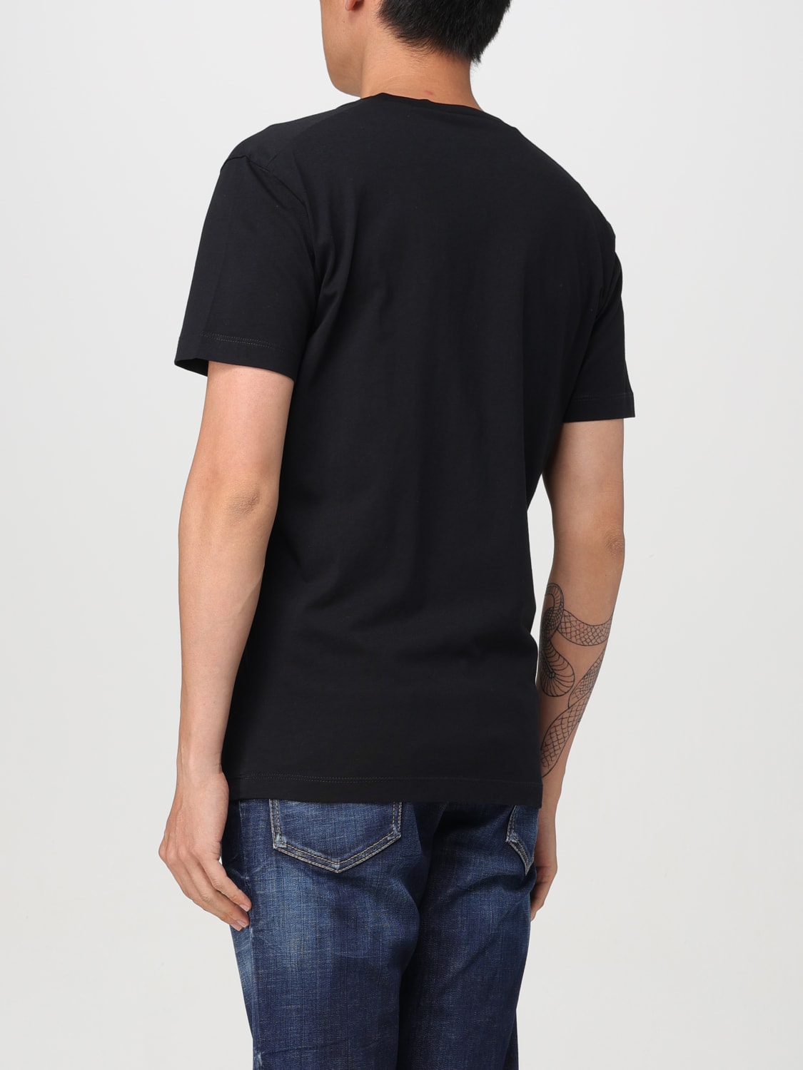 DSQUARED2 T-SHIRT: T-shirt men Dsquared2, Black - Img 2