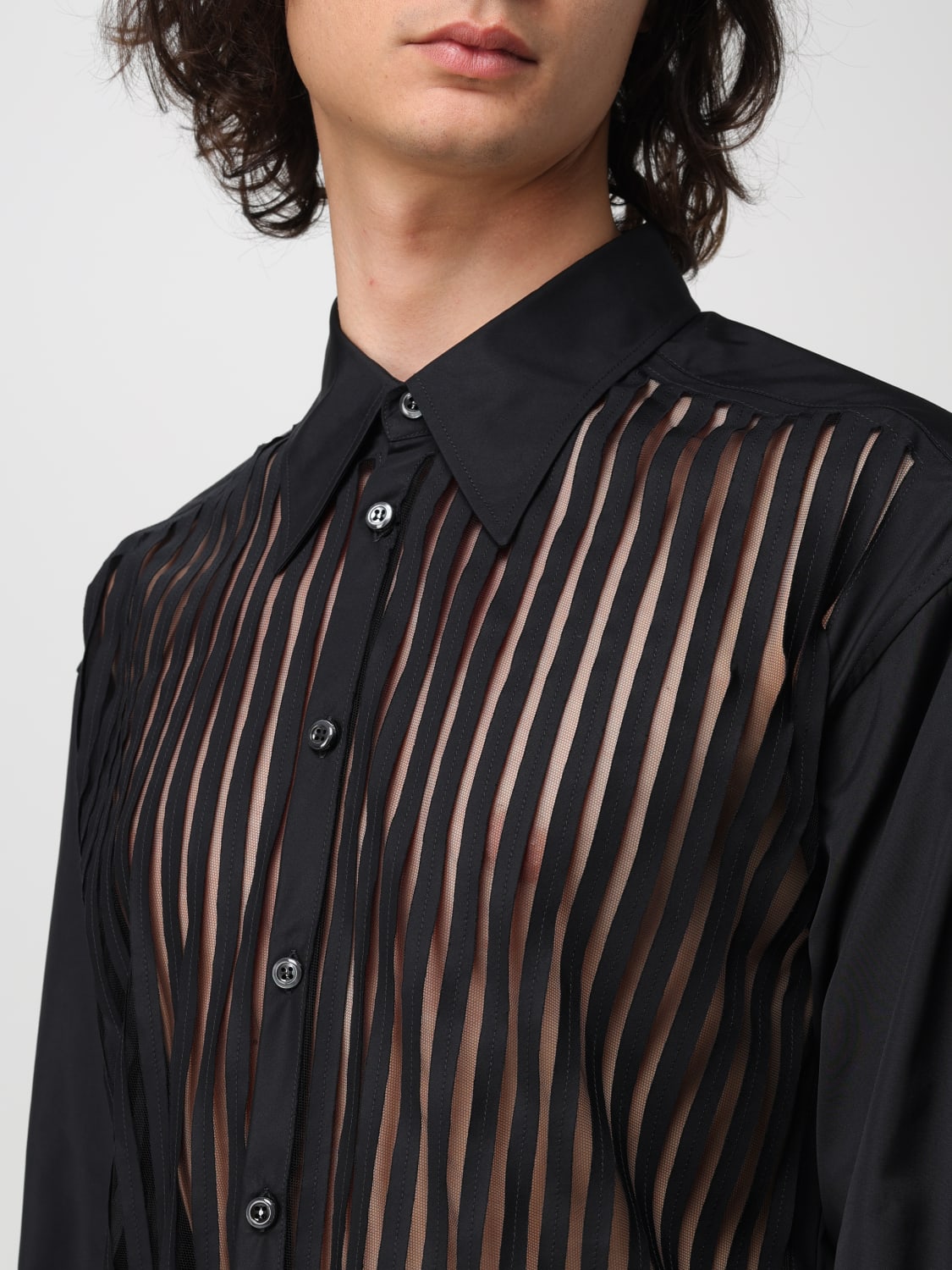 DSQUARED2 SHIRT: Shirt men Dsquared2, Black - Img 4