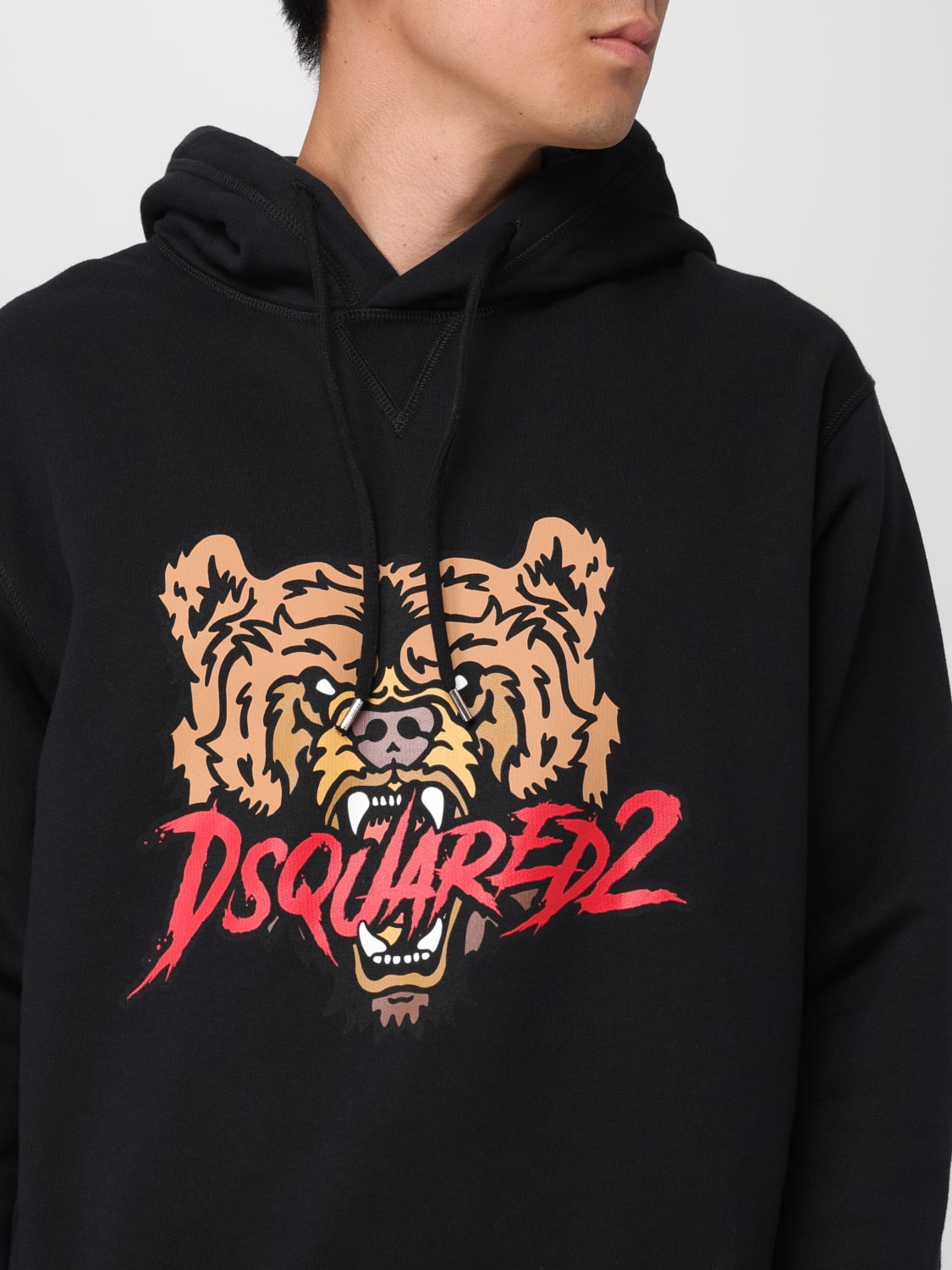 DSQUARED2 SWEATSHIRT: Sweatshirt men Dsquared2, Black - Img 4