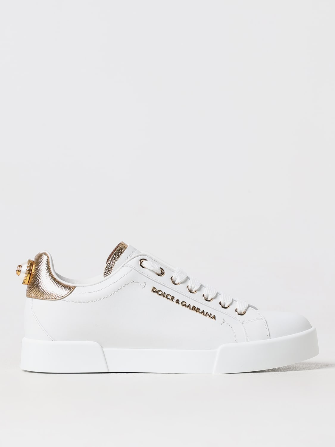 Giglio Sneakers Dolce & Gabbana in pelle