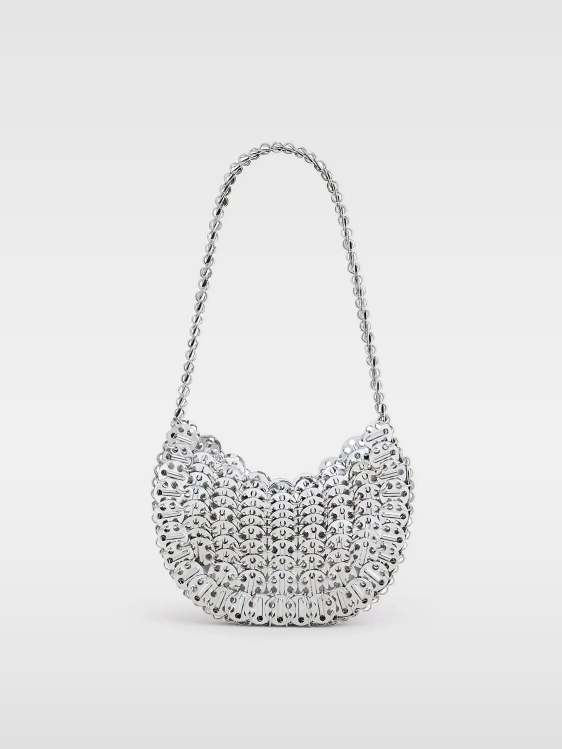 RABANNE SHOULDER BAG: Shoulder bag woman Rabanne, Silver - Img 1