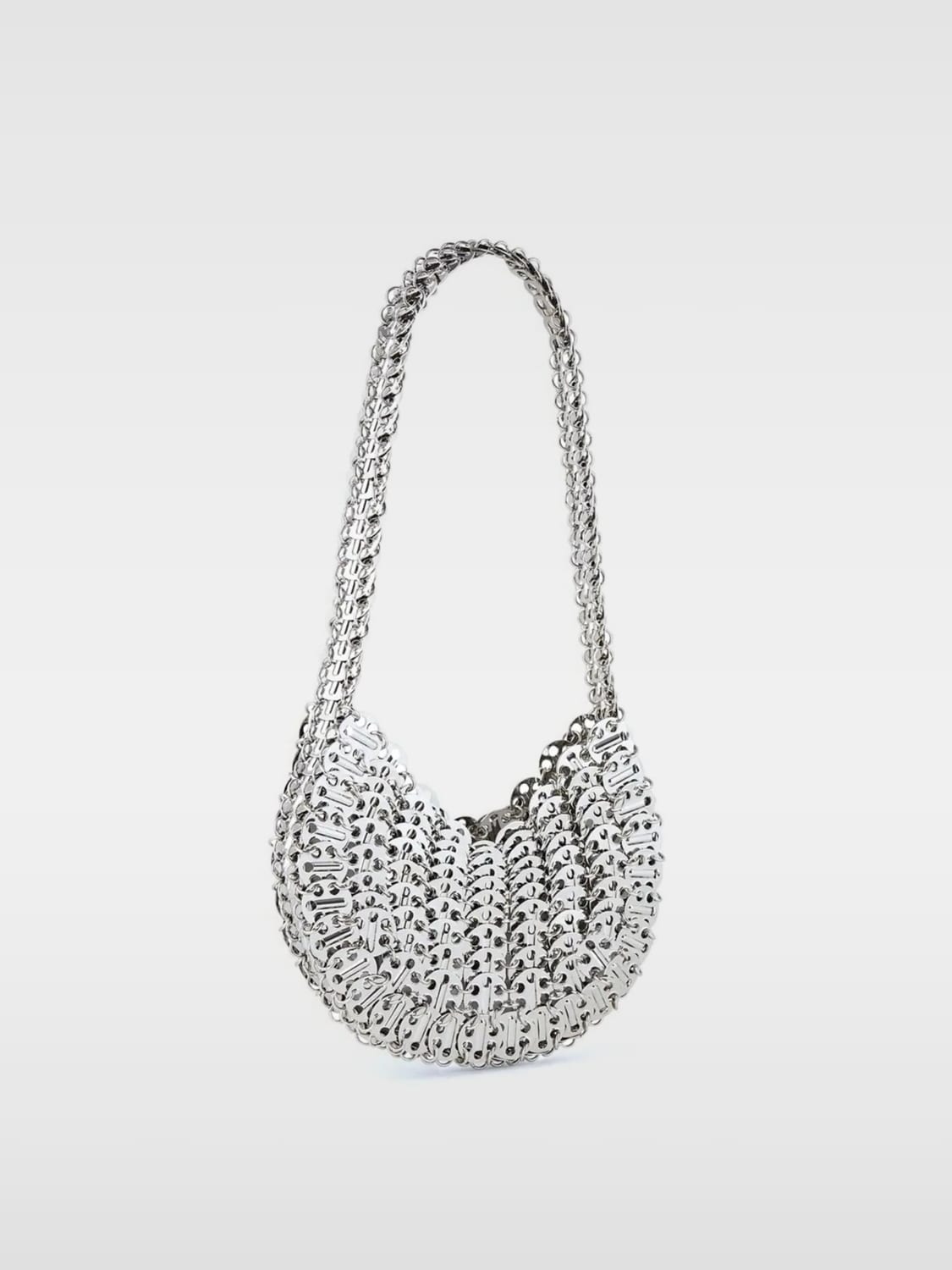 RABANNE SHOULDER BAG: Shoulder bag woman Rabanne, Silver - Img 2