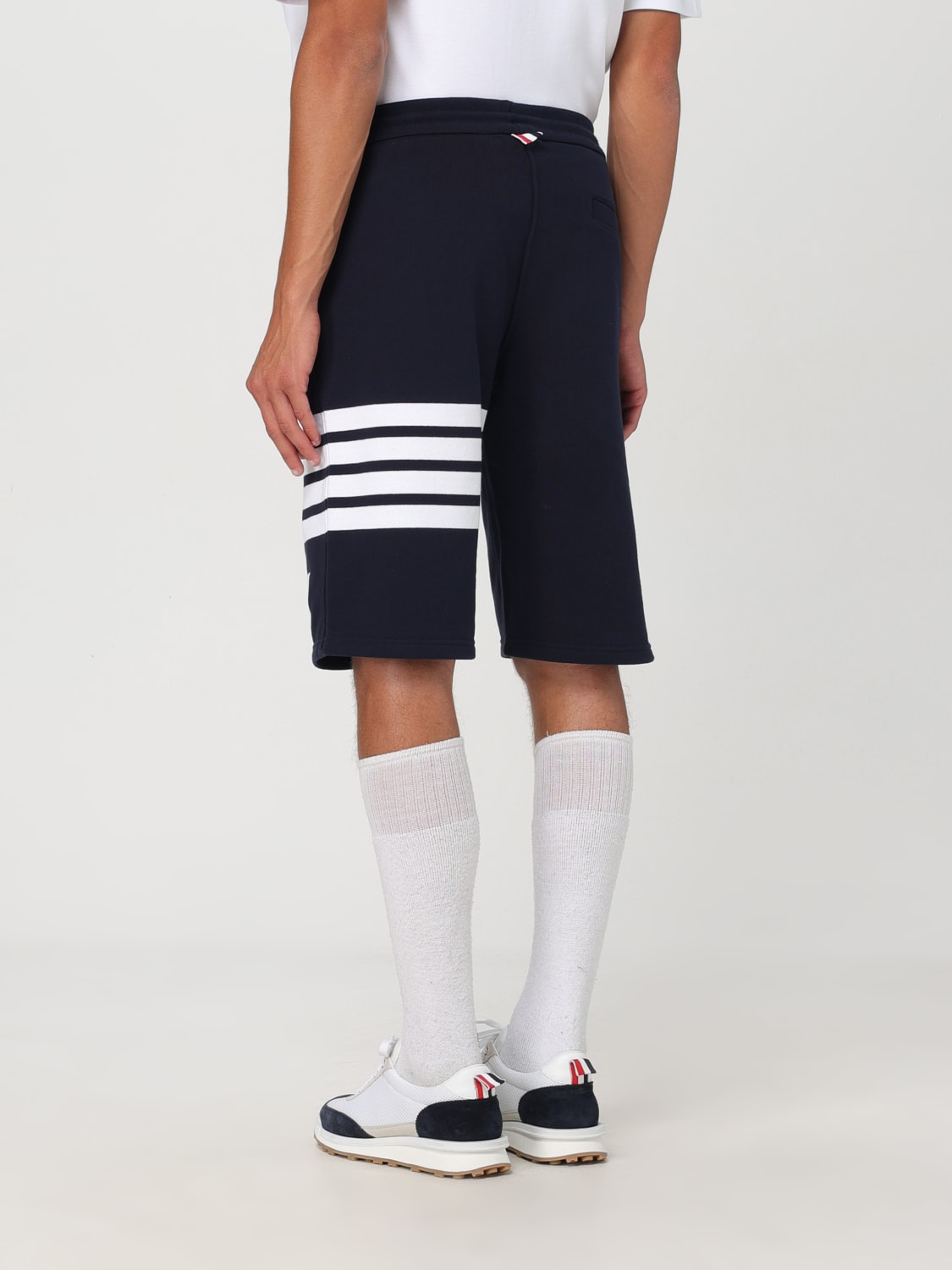 THOM BROWNE SHORTS: Shorts herren Thom Browne, Blau - Img 3