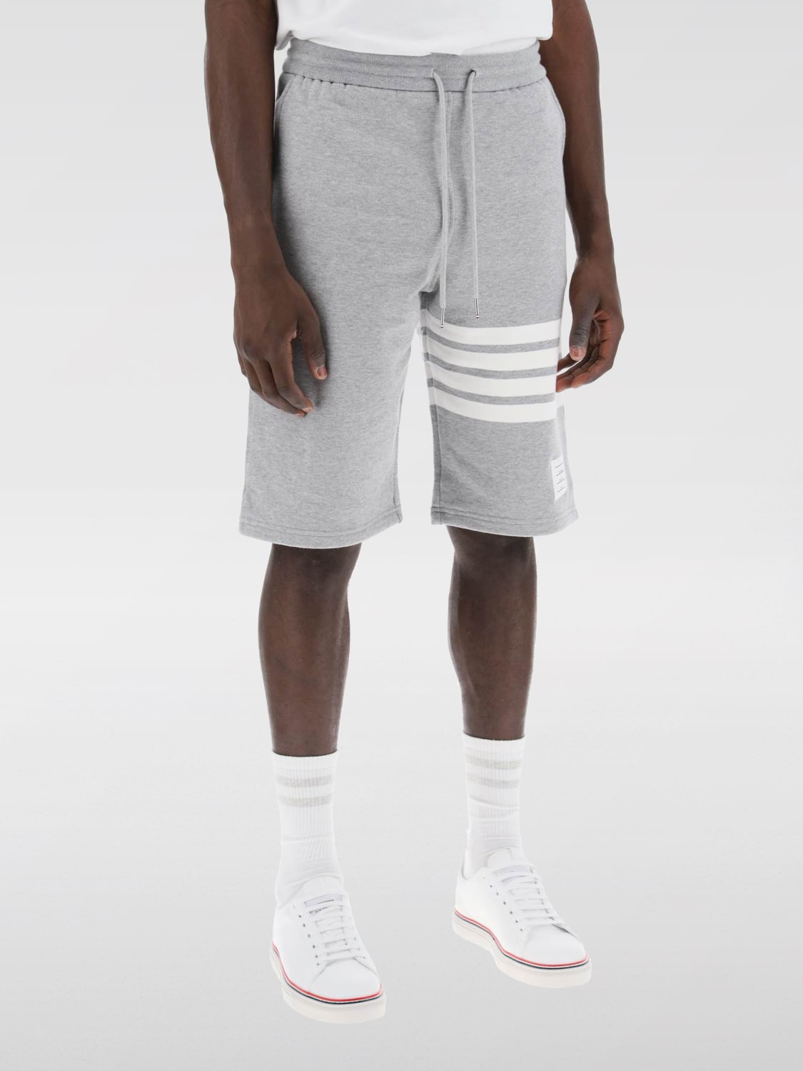 THOM BROWNE SHORTS: Shorts herren Thom Browne, Grau 1 - Img 1