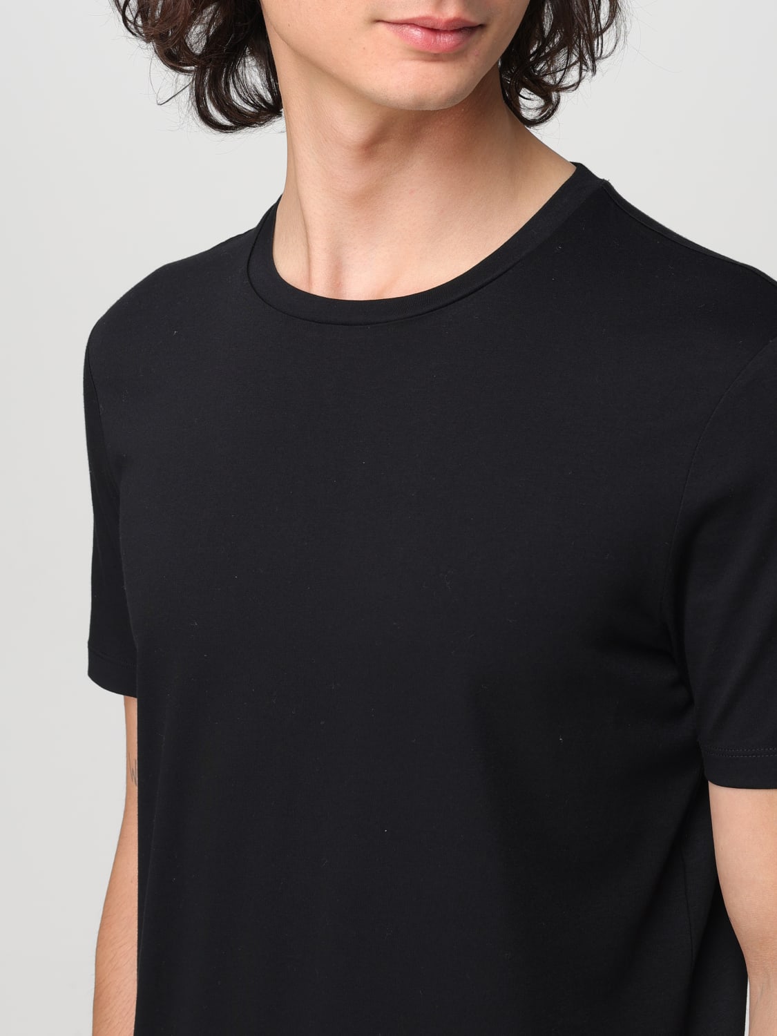 BOSS T-SHIRT: T-shirt men Boss, Black - Img 3