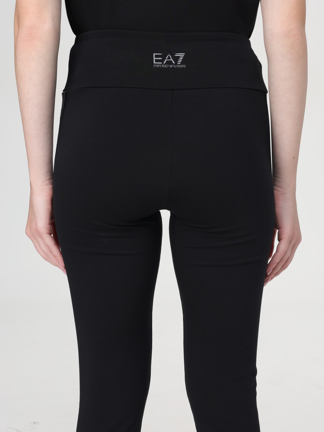 EA7 PANTALONE: Pantalone donna Ea7, Nero - Img 3