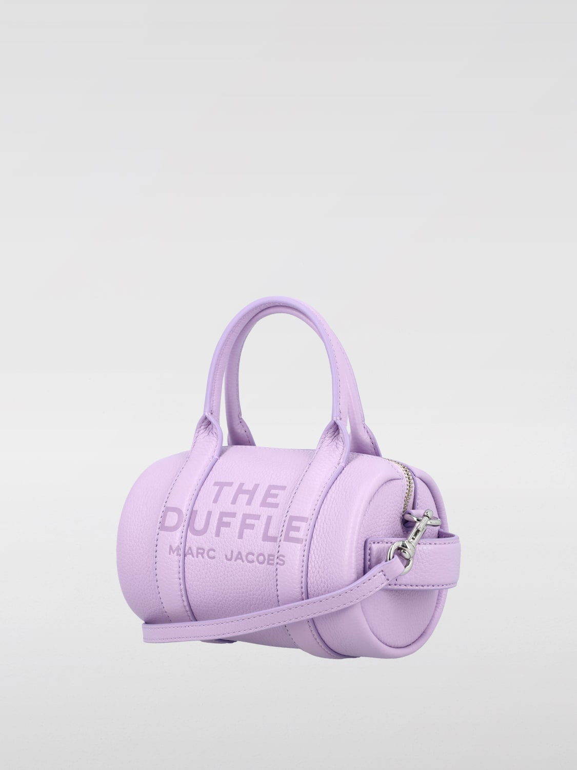 MARC JACOBS BORSA A TRACOLLA: Borsa The Mini Duffle Marc Jacobs, Lilla - Img 3