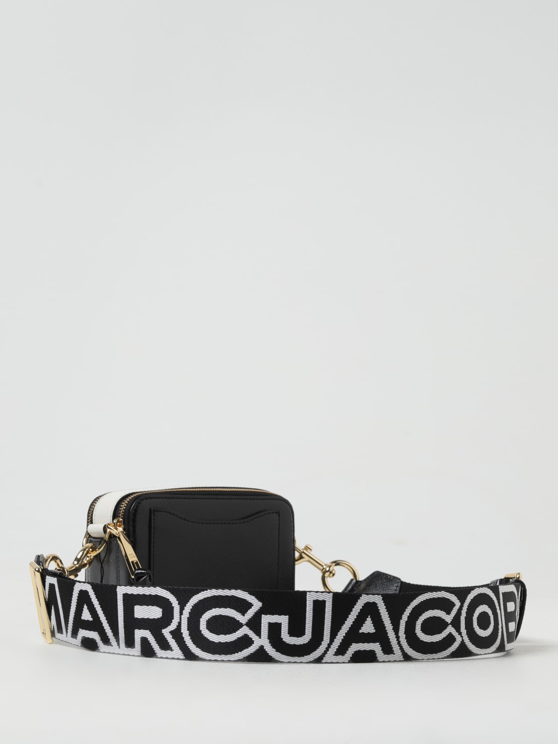 MARC JACOBS BORSA A TRACOLLA: Borsa The Snapshot Marc Jacobs, Nero - Img 2
