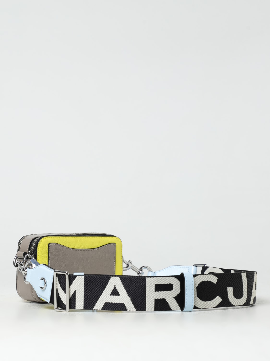 MARC JACOBS BORSA A TRACOLLA: Borsa The Snapshot Marc Jacobs, Giallo - Img 2